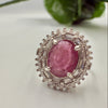 Natural Ruby Double- Ring