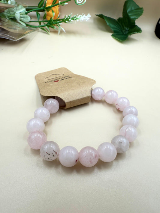 Rose Quartz Bracelet – Stone of Love & Harmony