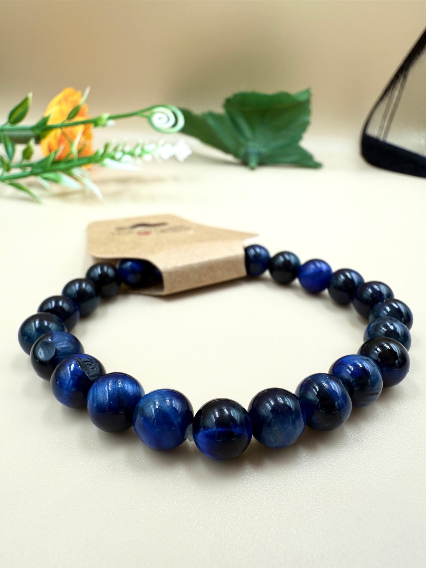 Blue Tiger Eye Bracelet – Stone of Confidence & Protection