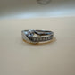 White Zircon Silver Ring