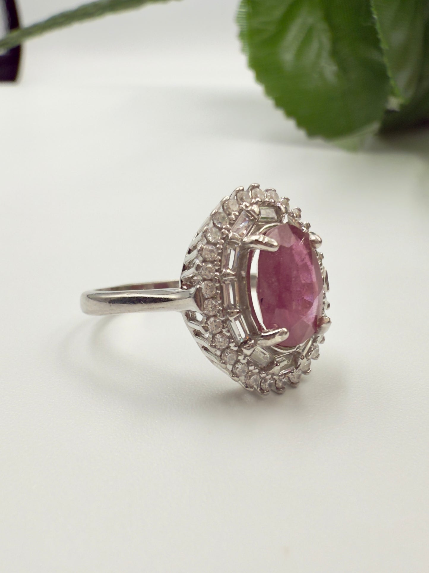 Natural Ruby Double- Ring