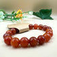 Carnelian Energy Bracelet – Handmade Gemstone Beads