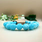 Sky Blue Beaded Bracelet – Handmade Elegance