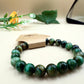 Green Agate Energy Bracelet – Natural Gemstone Beads