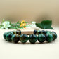Green Agate Energy Bracelet – Natural Gemstone Beads