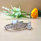 Princess-Cut Zircon Wedding Silver Ring Set