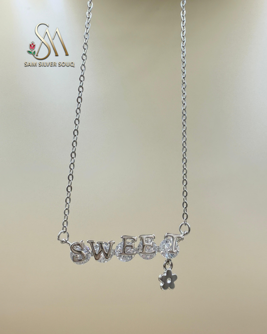 Sweet Silver Necklace